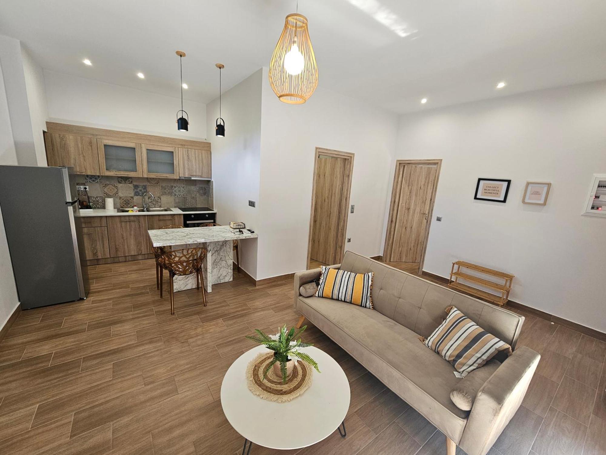 Cute Corner Apartment Khalkoutsion Ngoại thất bức ảnh